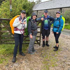 Coast 2 Coast, Wainwright Way walk group 2