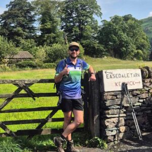 Coast 2 Coast, Wainwright Way walk trekker