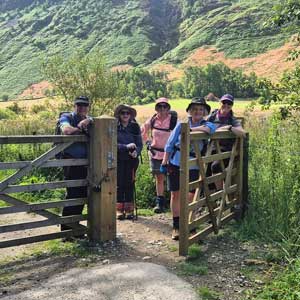 Coast 2 Coast, Wainwright Way walk group